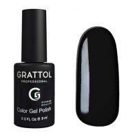 Grattol Color Gel Polish Black (002)